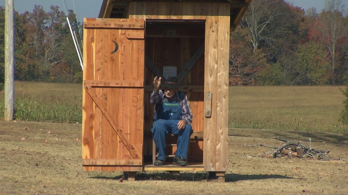 Gerald Young's Hillbilly Outhouses on NPT's Tennessee Crossroads