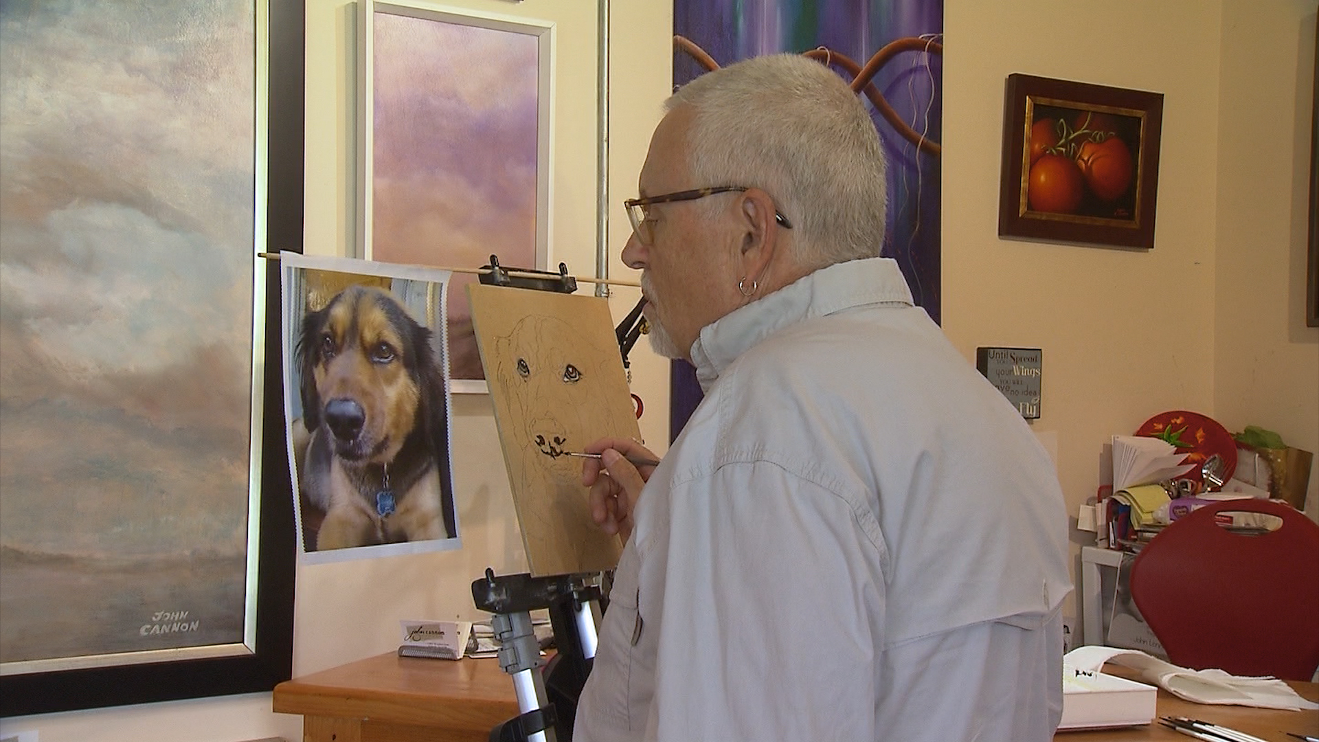 Richard Bowers, Pencil Artist Tennessee Crossroads NPT