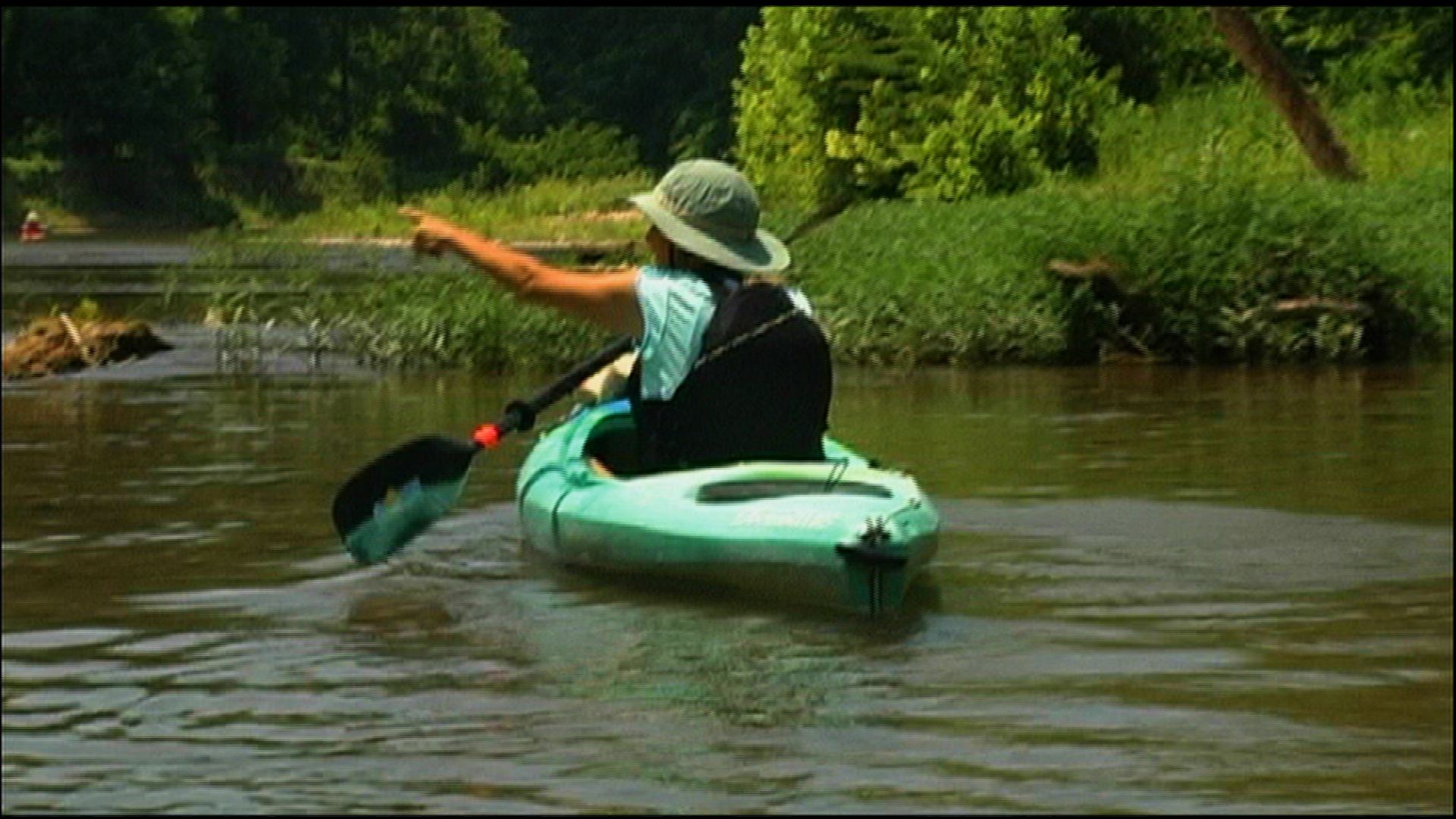 Kayaking Piney River Tennessee Crossroads NPT