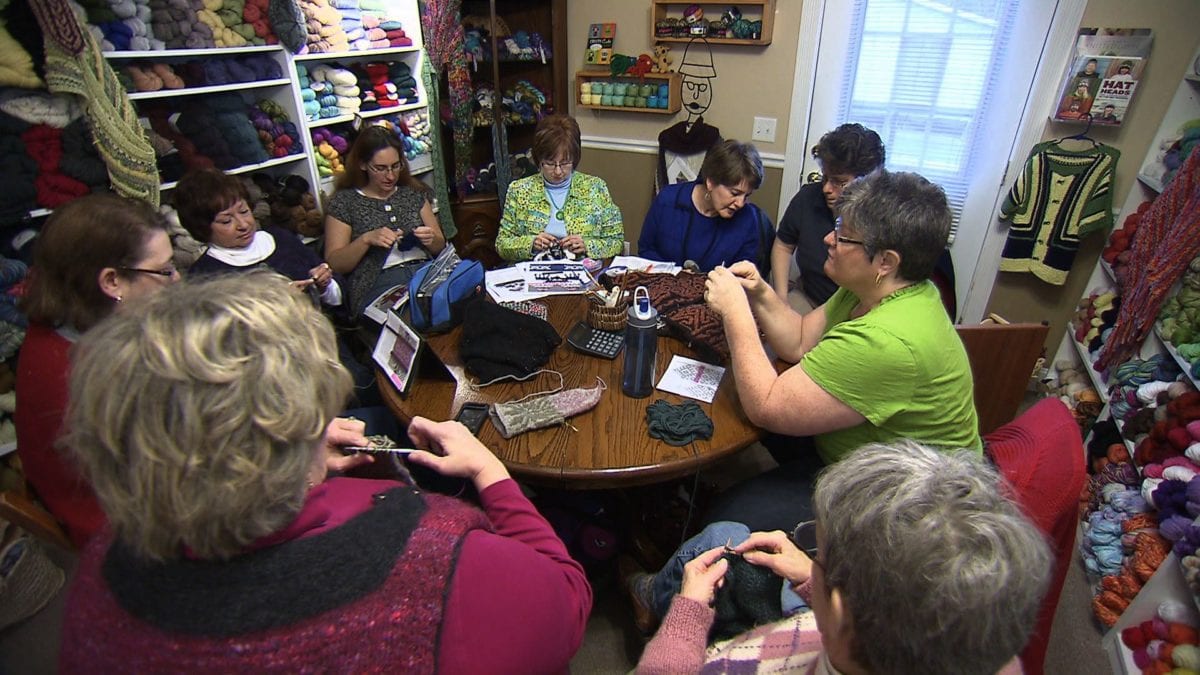 The Knaughty Knitter on NPT's Tennessee Crossroads