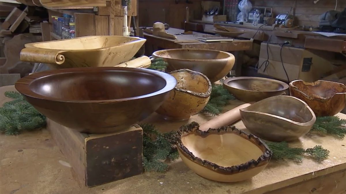 Wrendition Woodturning on NPT's Tennessee Crossroads