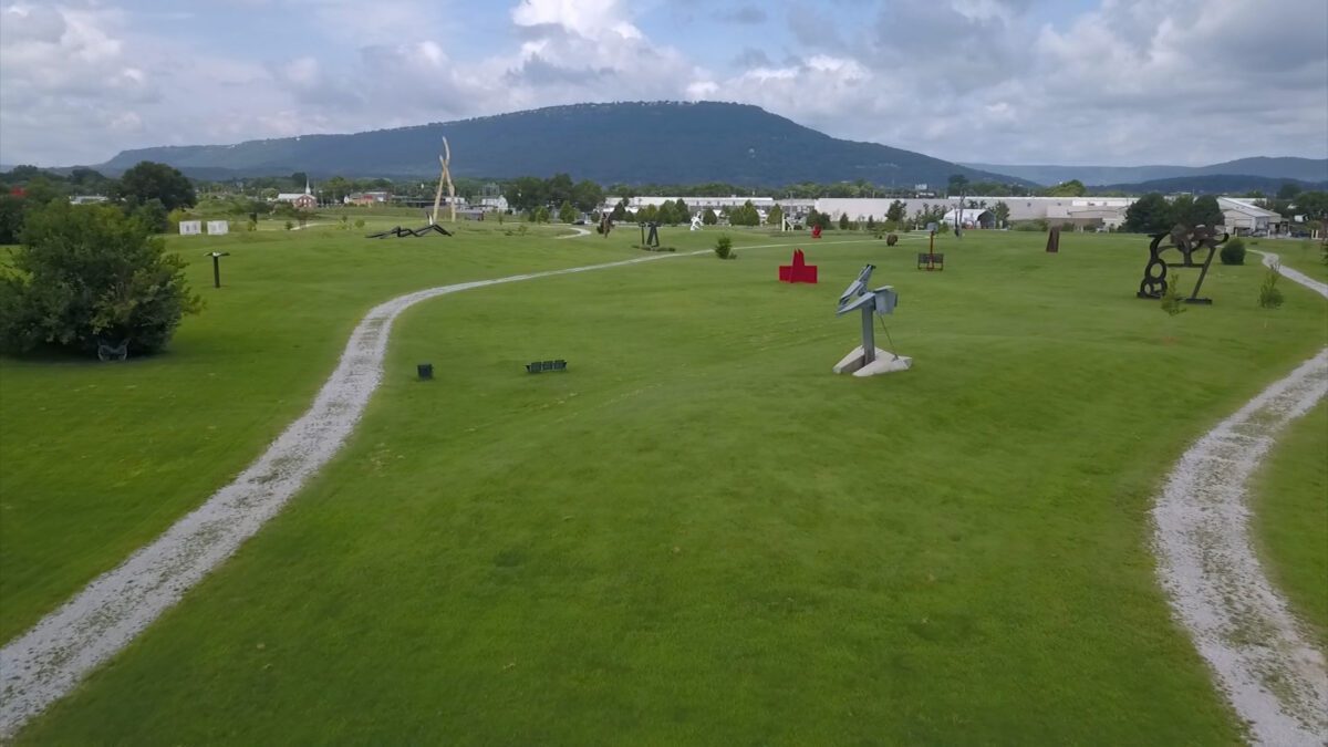 Sculpture Fields at Montague Park on NPT's Tennessee Crossroads